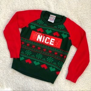 🎄 Girls FLIP SEQUIN Christmas Sweater
